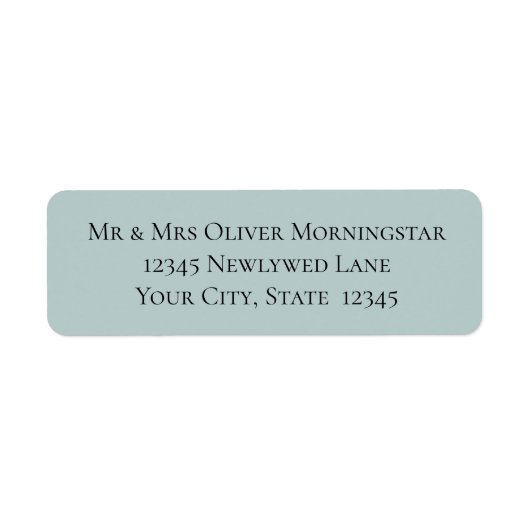 Étiquette Code vestige personnalisé (Devant)