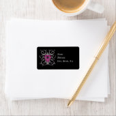 Étiquette Coeur capturé romantique (En situation)