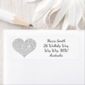 Étiquette Coeur d'argot australien (En situation)