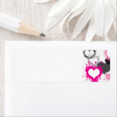 Étiquette coeurs-296844 coeurs splatter peinture amour graff (En situation)