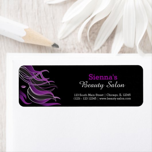 Étiquette Coiffeuse (En situation)