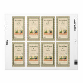 Étiquette Coleslaw (Feuille entière)