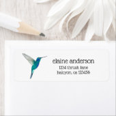 Étiquette Colibri (En situation)