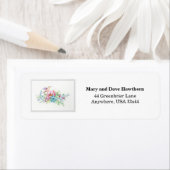 Étiquette Colibri au Paradis (En situation)