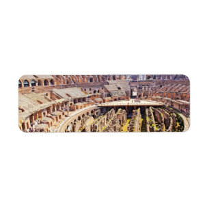 Étiquette Colisée Rome Photographie
