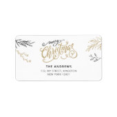 Étiquette Collection familiale moderne Photo Typographie de (Devant)