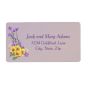 Étiquette Collection Spring Garden (Devant)