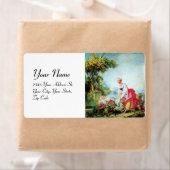 ÉTIQUETTE COLORFUL BABY SHOWER (En situation)