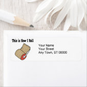 Étiquette Comment lancer une bande d'emballage de courrier (En situation)