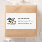 Étiquette Compagnie Idiot (En situation)