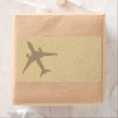 Étiquette Concept de vacances. Plage De Sable Avec Plan Ombr (En situation)