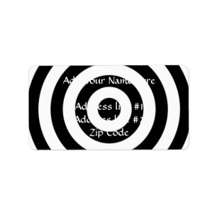 Étiquette Conception Bullseye