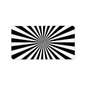 Étiquette Conception classique des roues de tournage optique (Devant)