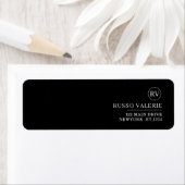 Étiquette Conception de branding de logo d'entreprise promot (En situation)