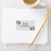 Étiquette Conception de teinture Paisley Tye (En situation)