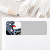 Étiquette Conception de voiture classique (En situation)