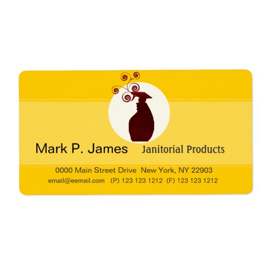 Étiquette Conception d'une bouteille de vaporisateur d'entre (Devant)