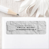 Étiquette Conception moderne et élégante des murs (En situation)