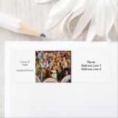 Étiquette Concert des anges de Gaudenzio Ferrari  (En situation)