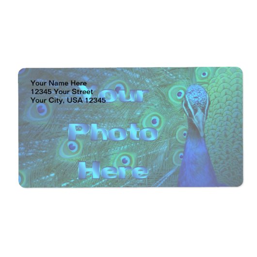 Étiquette Concevez votre propre (Devant)