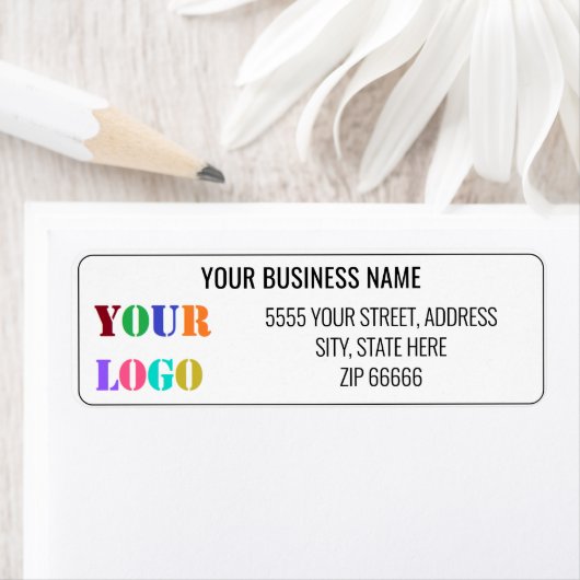 Étiquette Concevez votre propre Modèle d'étiquettes d'adress (En situation)