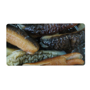 Étiquette Concombre de mer ... Nourriture du marché du Yaowa
