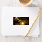 Étiquette Connexion intime Art Abstrait (En situation)