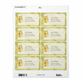 Étiquette Console de jeu haute arcade (Feuille entière)