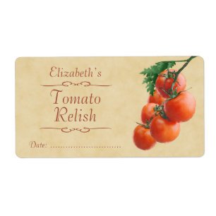 Étiquette Consommation de tomate