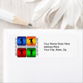 Étiquette Construction mécanique spectaculaire (En situation)