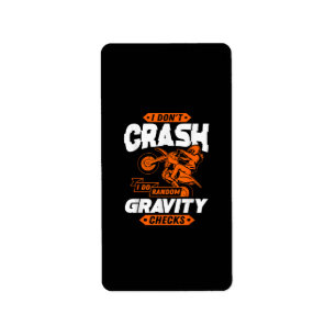 Étiquette Contrôles de gravité aléatoires - Motocross & Dirt