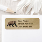 Étiquette Cook bear (En situation)