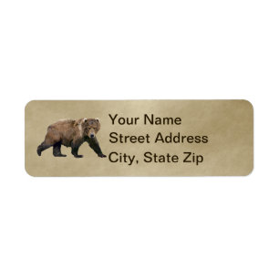 Étiquette Cook bear
