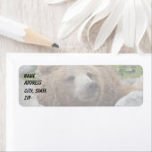 Étiquette Cook bear (En situation)