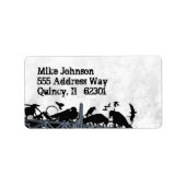 Étiquette cool des corbeaux urbains (Devant)