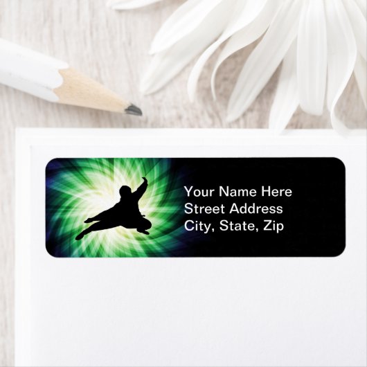 Étiquette Cool Ninja (En situation)