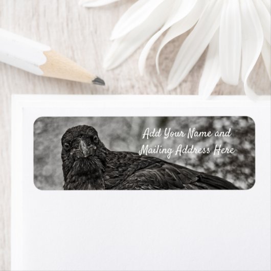 Étiquette Corbeau P9239 (En situation)