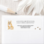 Étiquette Corgi Chien Accueil Nouvelles mauvaises herbes Mar (En situation)