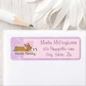 Étiquette Corgi Wishful Thinking (En situation)