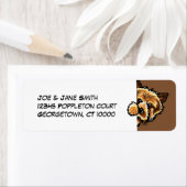 Étiquette Corner Norwich Terrier (En situation)