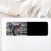 Étiquette Corral Fence Western (En situation)