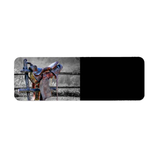 Étiquette Corral Fence Western (Devant)