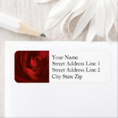 Étiquette Correspondance du Mariage Rose romantique (En situation)