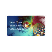 Étiquette Cortex visuel (Devant)