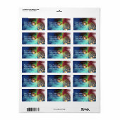 Étiquette Cortex visuel (Feuille entière)