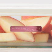 Étiquette cosmétique Lux Stroke Lip Gloss (Apposé)