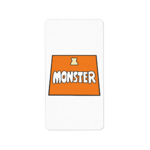 Étiquette Costume Pikamee, Monstre
