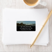 Étiquette Côte du Pacifique à Redwood National Park (En situation)