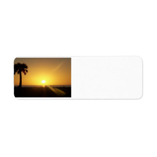 Étiquette Couché de soleil de Floride