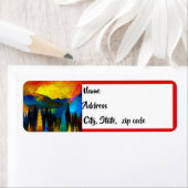 Étiquette Coucher de soleil (En situation)